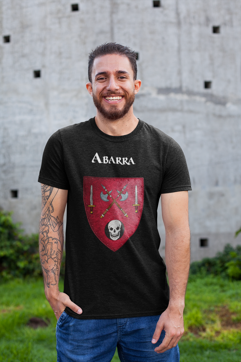 Abarra Heraldry of Greyhawk Anna Meyer Cartography Cotton T-Shirt