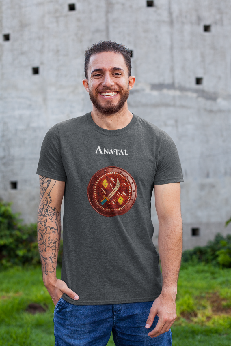 Anatal Heraldry of Greyhawk Anna Meyer Cartography Cotton T-Shirt