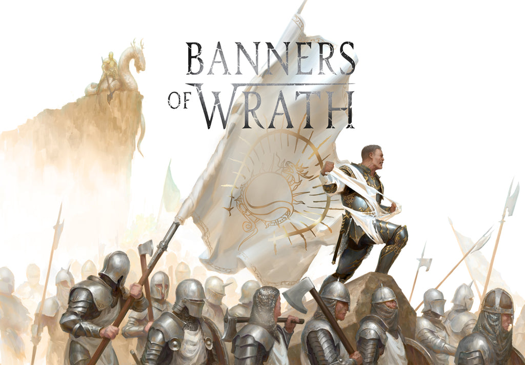 Banners of Wrath Cover from the Dreams of Dust and Steel series by Michael Michel