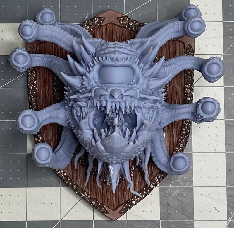 #51 Hive Mother Bust 3D Printed Miniature Primed