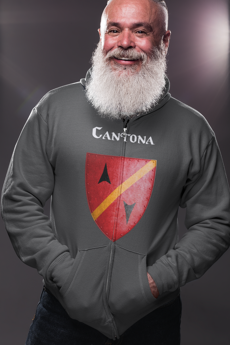 Cantona Heraldry of Greyhawk Anna Meyer Cartography Cotton T-Shirt
