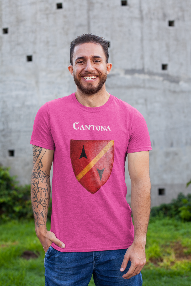 Cantona Heraldry of Greyhawk Anna Meyer Cartography Cotton T-Shirt