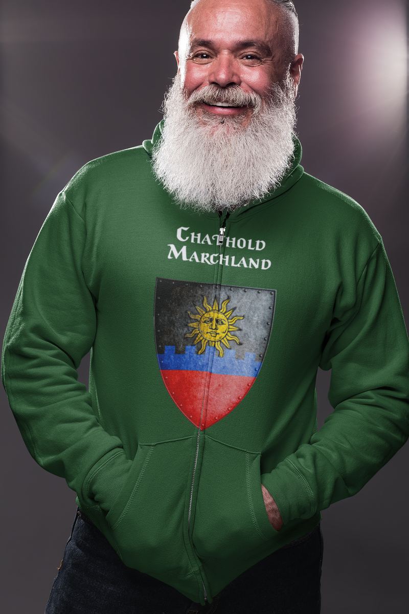 Chathold Marchland Heraldry of Greyhawk Anna Meyer Cartography Cotton T-Shirt
