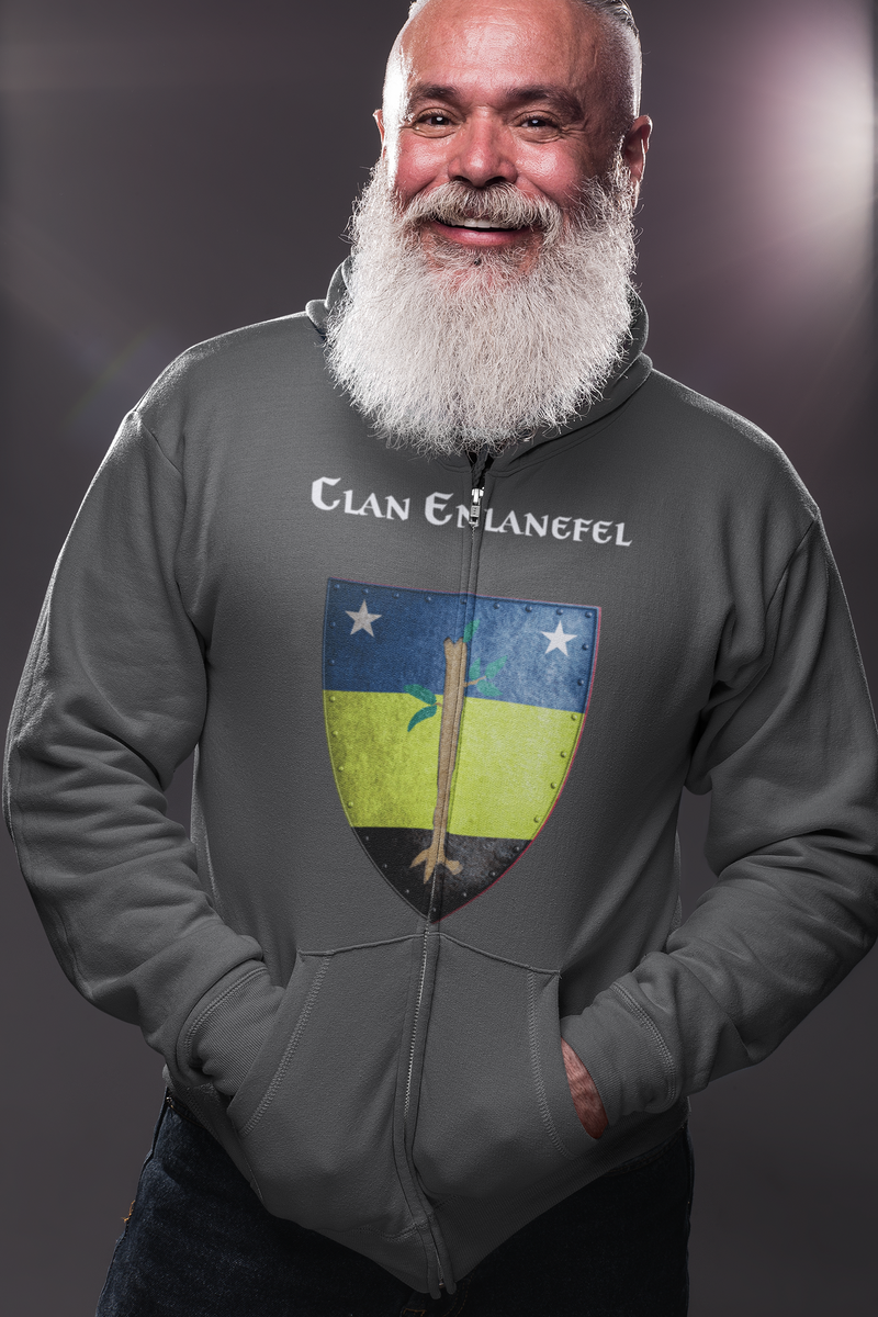 Clan Enlanefel Heraldry of Greyhawk Anna Meyer Cartography Cotton T-Shirt