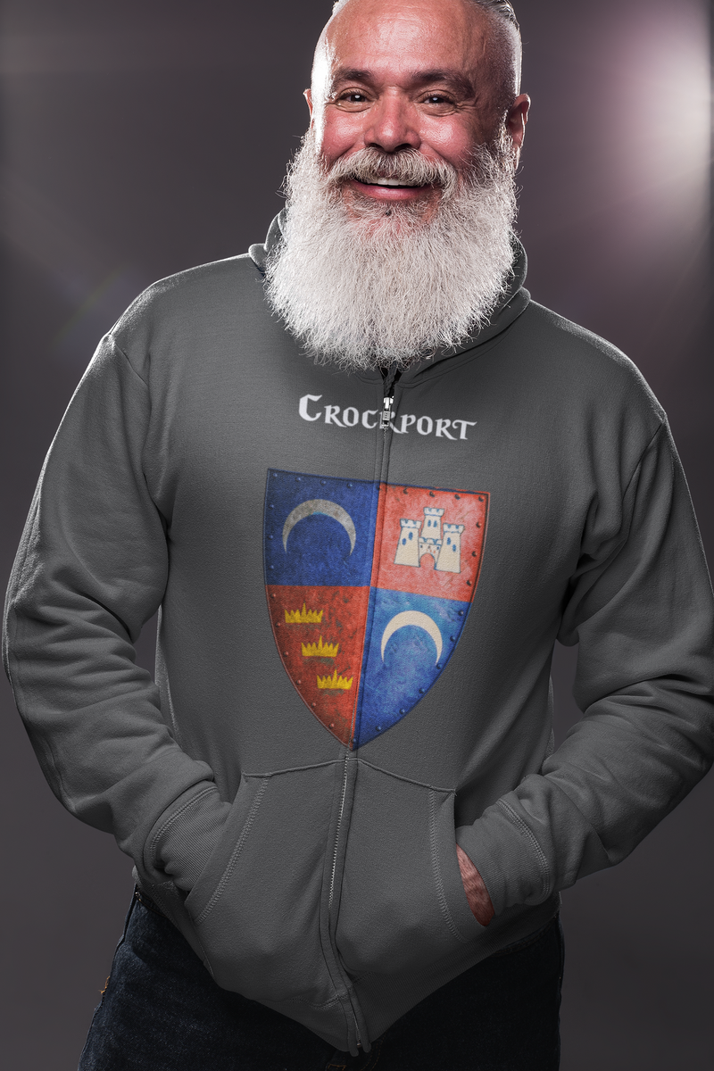 Crockport Heraldry of Greyhawk Anna Meyer Cartography Cotton T-Shirt