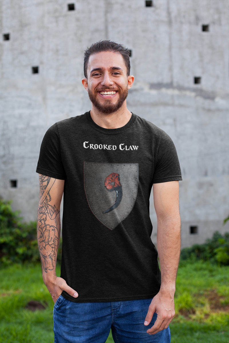 Crooked Claw Heraldry of Greyhawk Anna Meyer Cartography Cotton T-Shirt