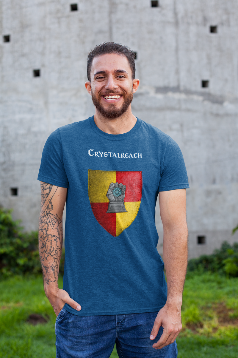 Crystalreach Heraldry of Greyhawk Anna Meyer Cartography Cotton T-Shirt