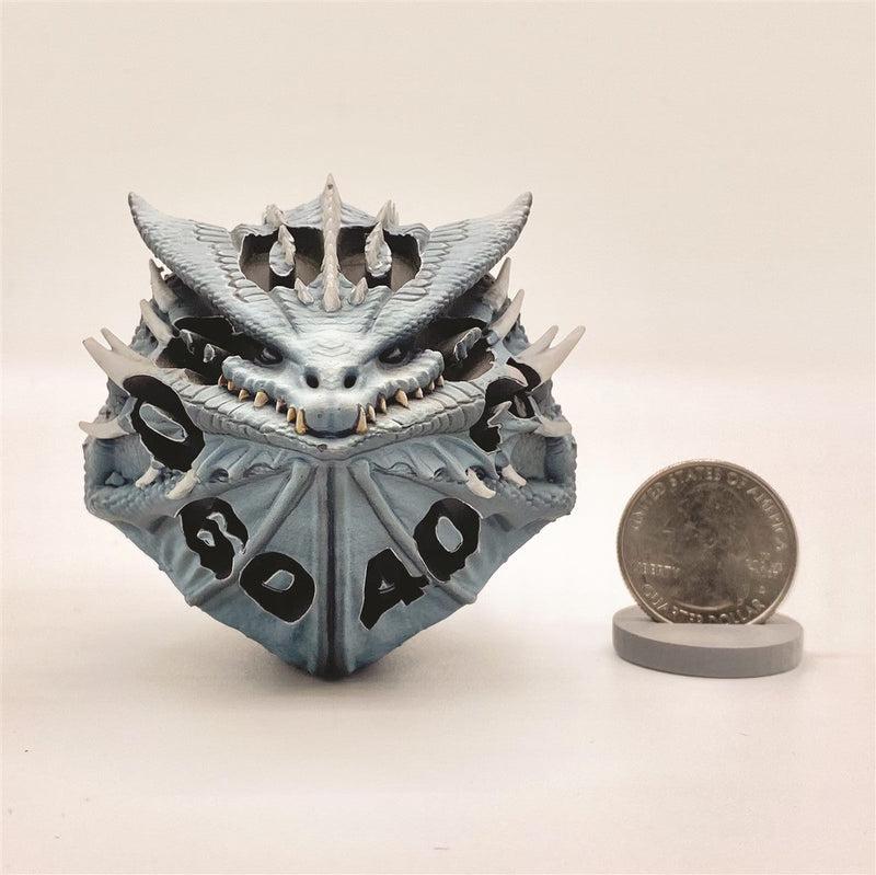 Medanix The White Percentile Dragon Dice Miniature Noble Dwarf Exclusive Primed Wholesale