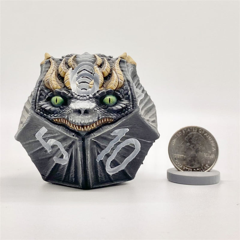 Bherisax the Black D12 Dragon Dice Miniature Noble Dwarf Exclusive Primed Wholesale