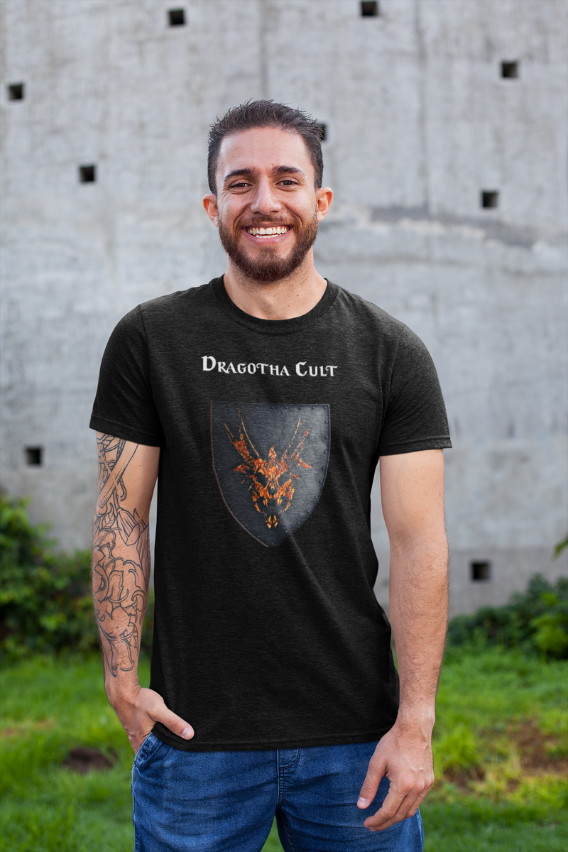 Dragotha Cult Original Heraldry of Greyhawk Anna Meyer Cartography Cotton T-Shirt