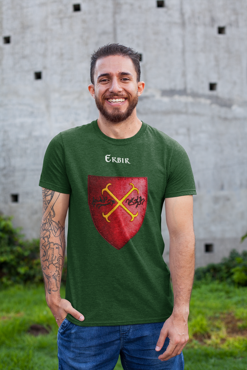 Edgefield Heraldry of Greyhawk Anna Meyer Cartography Cotton T-Shirt
