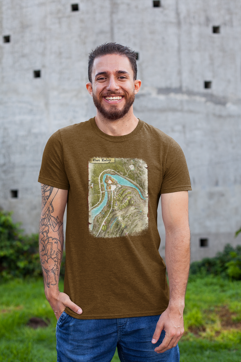 Fort Eelry Misjay Maps Cotton T-Shirt