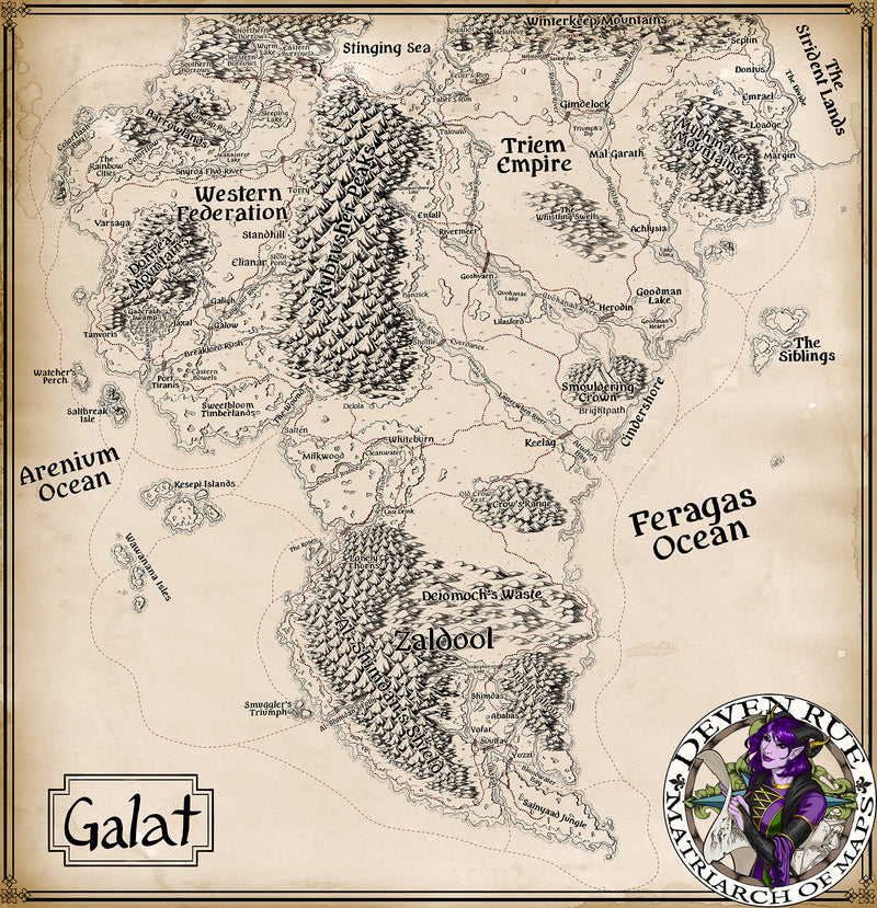 Galat Map