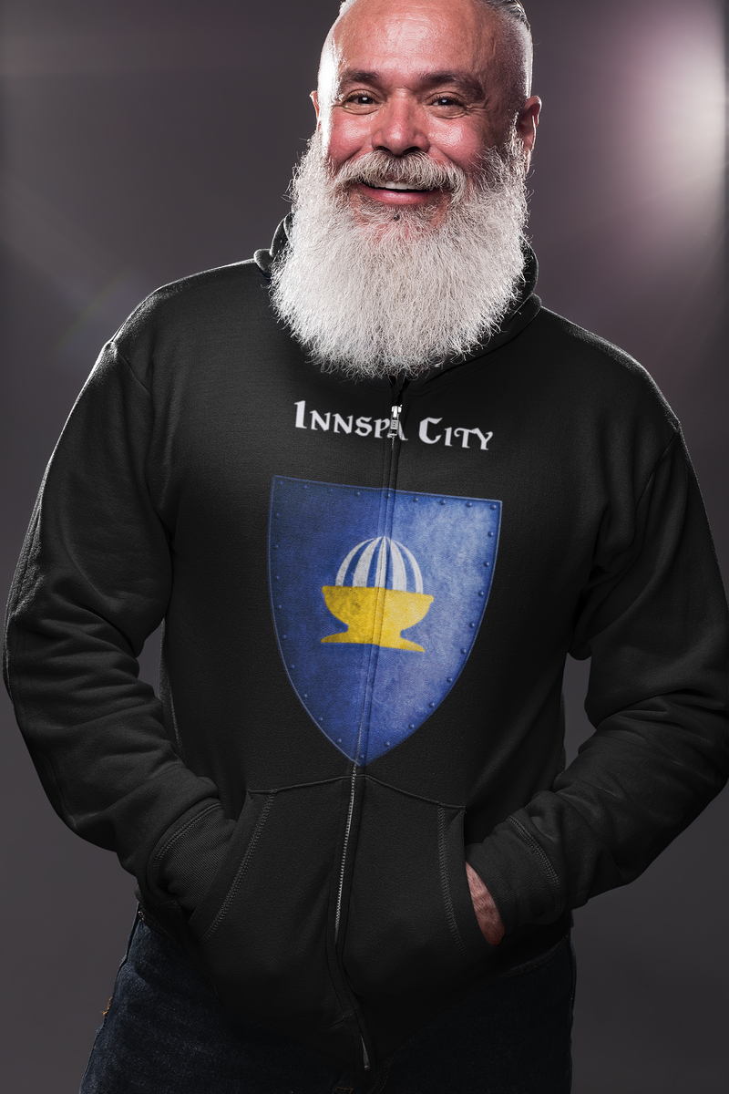 Innspa City Heraldry of Greyhawk Anna Meyer Cartography Cotton T-Shirt