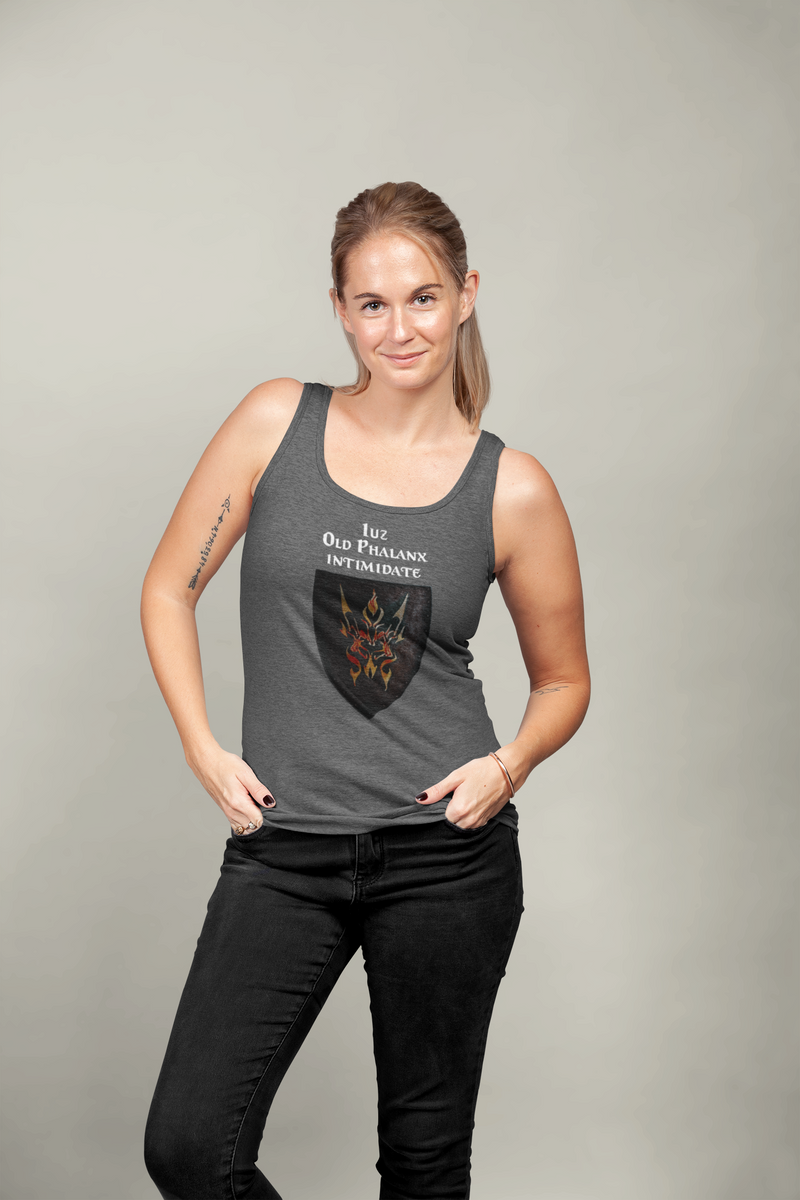 Iuz -Old Phalanx intimidate Heraldry of Greyhawk Anna Meyer Cartography Cotton T-Shirt