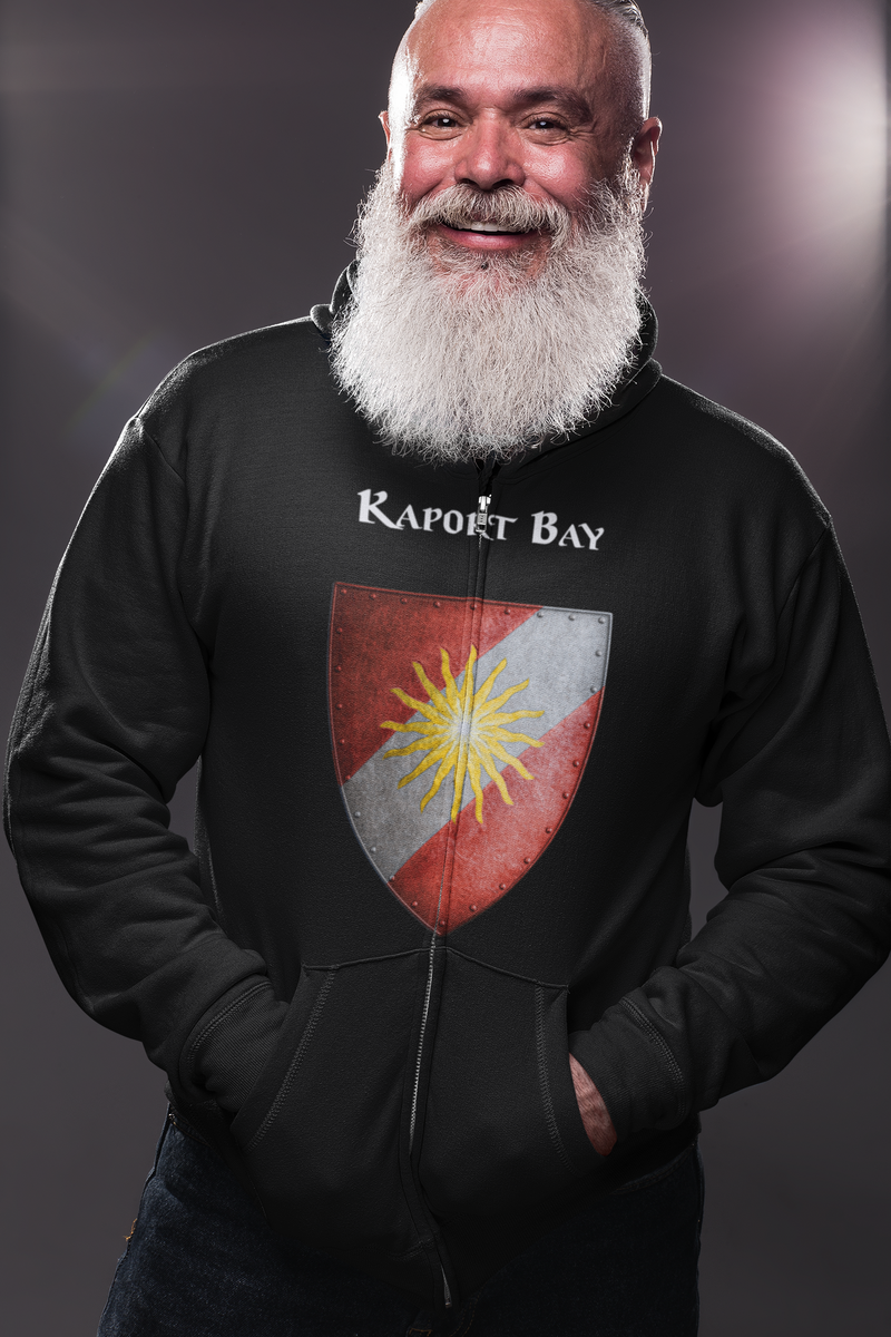 Kaport Bay Heraldry of Greyhawk Anna Meyer Cartography Cotton T-Shirt