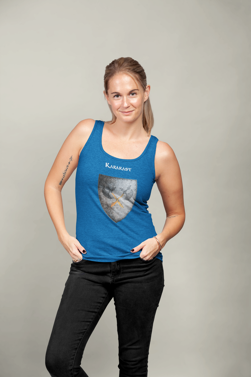 Karakast Heraldry of Greyhawk Anna Meyer Cartography Cotton T-Shirt