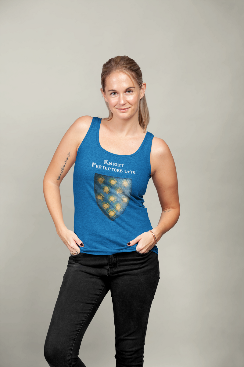 Knight Protectors Late Heraldry of Greyhawk Anna Meyer Cartography Cotton T-Shirt