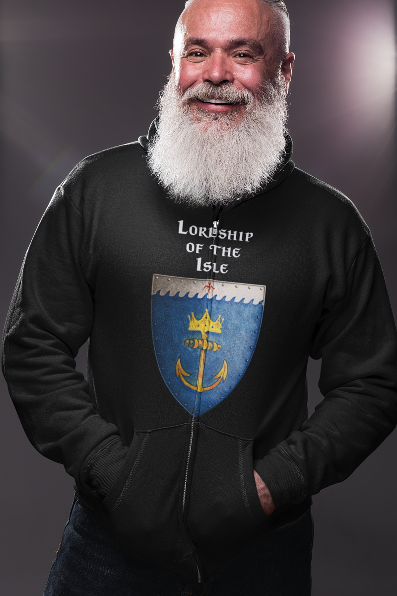 Lordship of the Isle Heraldry of Greyhawk Anna Meyer Cartography Cotton T-Shirt