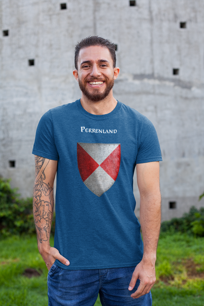 Perrenland Heraldry of Greyhawk Anna Meyer Cartography Cotton T-Shirt