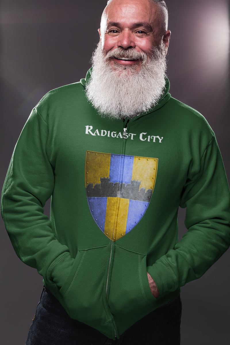 Radigast City Heraldry of Greyhawk Anna Meyer Cartography Cotton T-Shirt