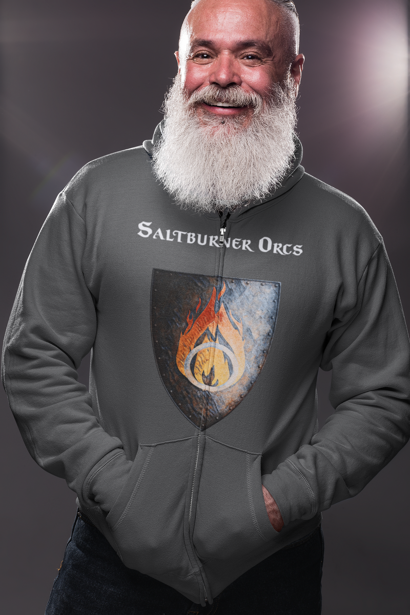 Saltburner Orcs Heraldry of Greyhawk Anna Meyer Cartography Cotton T-Shirt