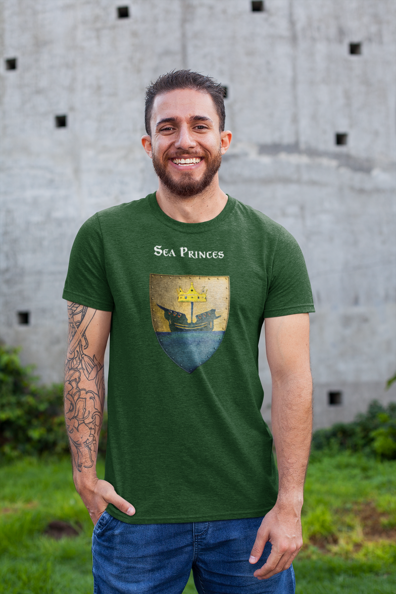 Sea Princes Heraldry of Greyhawk Anna Meyer Cartography Cotton T-Shirt