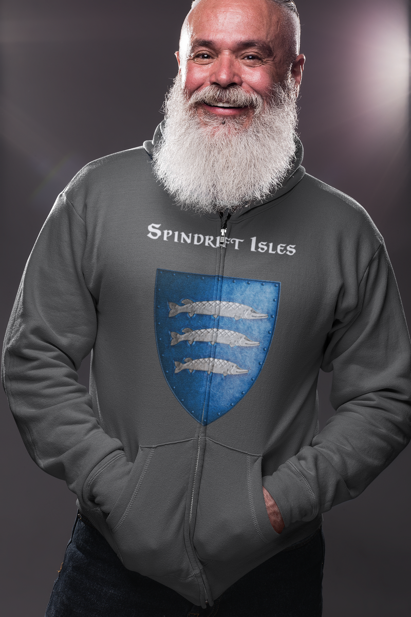 Spindrift Isles Heraldry of Greyhawk Anna Meyer Cartography Cotton T-Shirt