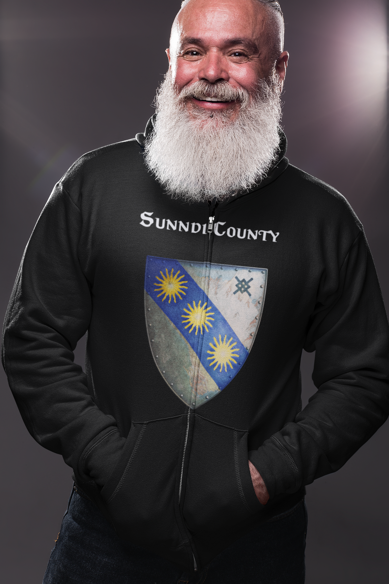 Sunndi County Heraldry of Greyhawk Anna Meyer Cartography Cotton T-Shirt
