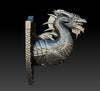#26 Romulus and Remus The Supreme Dragon God Dragon Bust 3D Printed Miniature Primed Wholesale