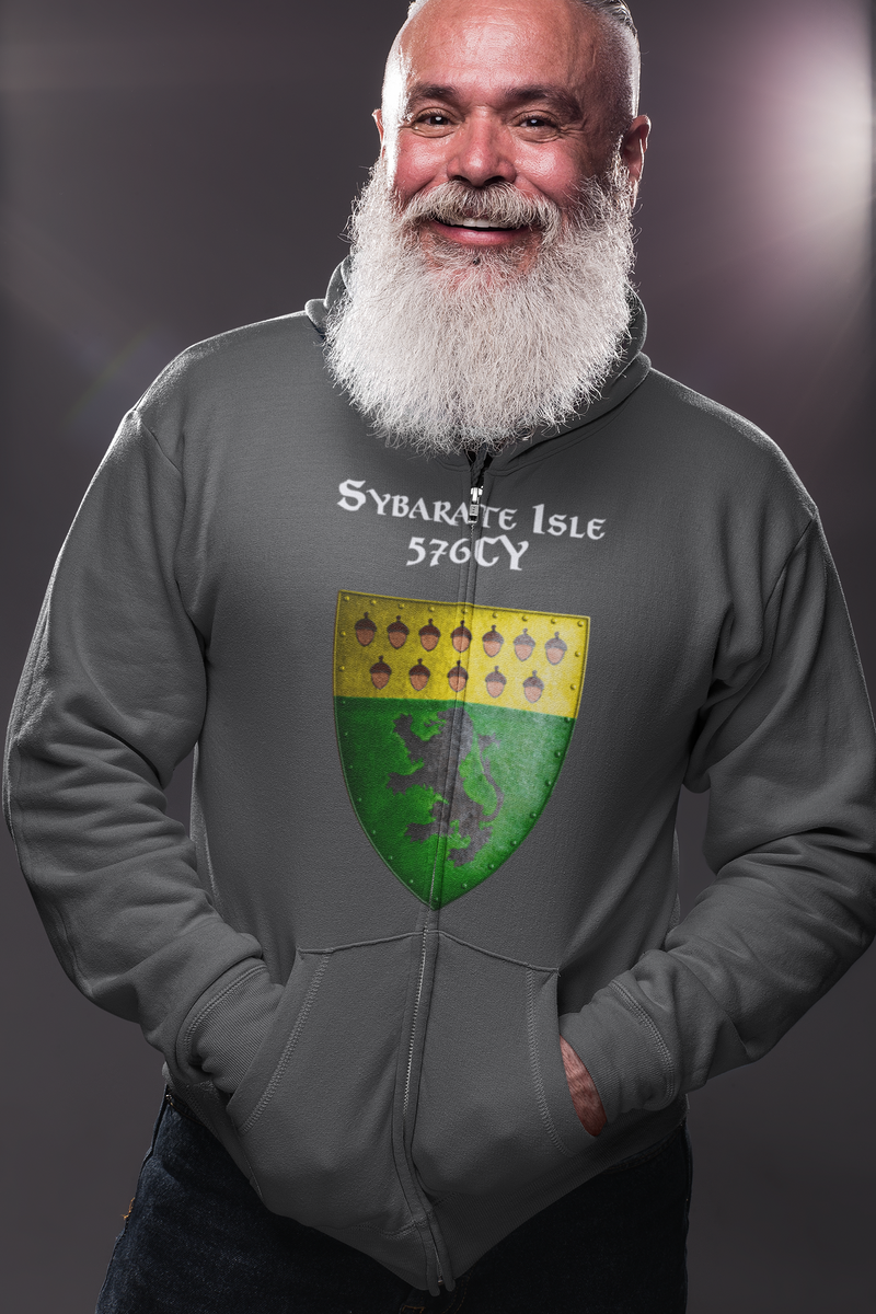 Sybarate Isle 576CY Heraldry of Greyhawk Anna Meyer Cartography Cotton T-Shirt