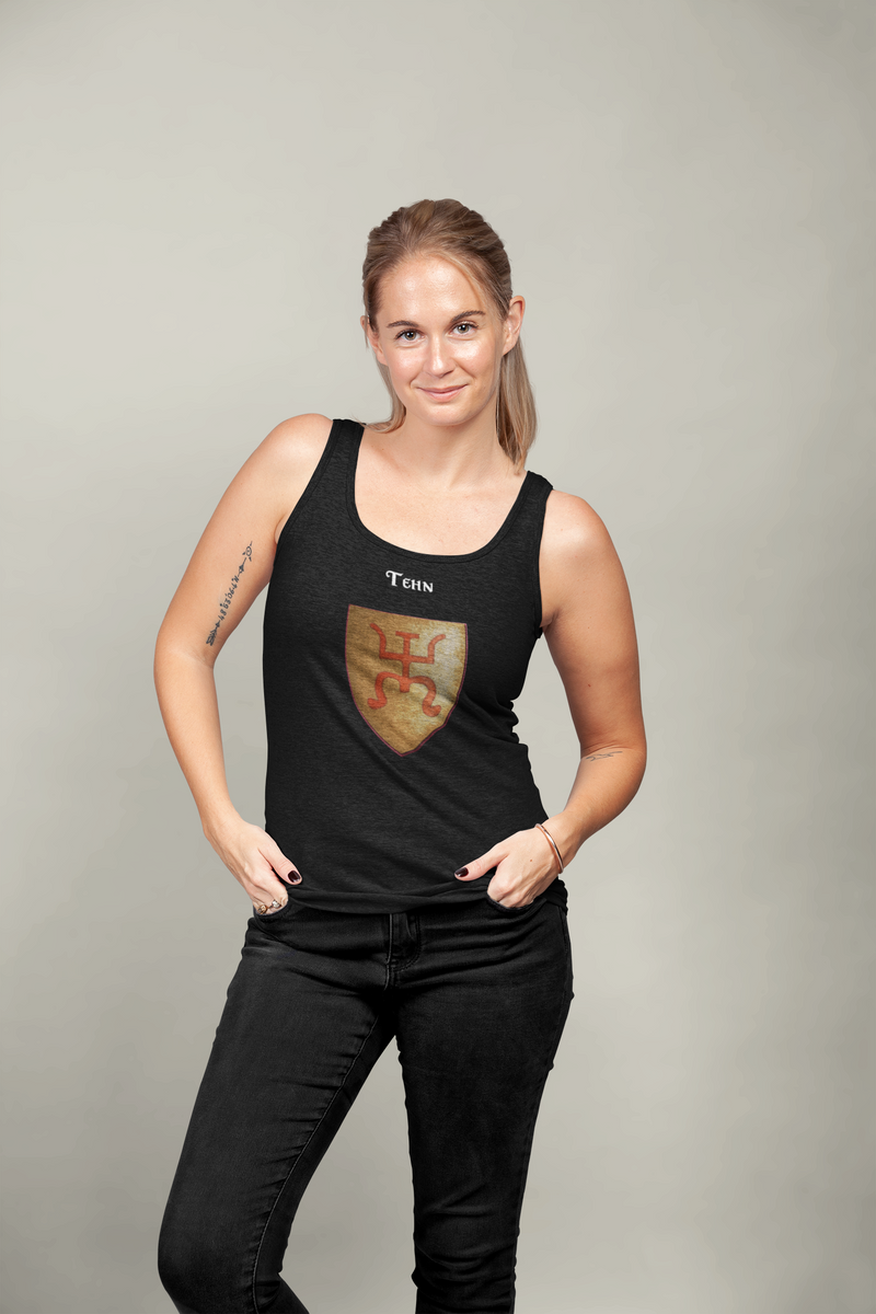 Tehn Heraldry of Greyhawk Anna Meyer Cartography Cotton T-Shirt