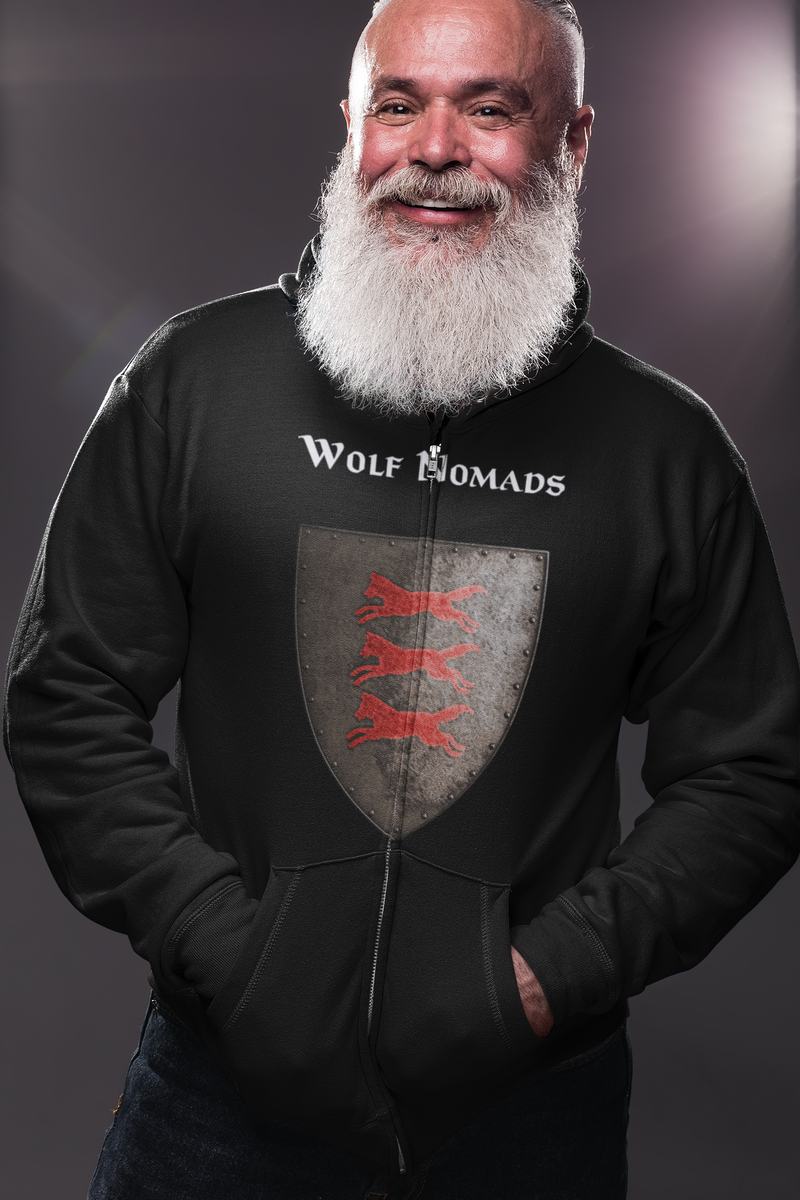 Wolf Nomads Heraldry of Greyhawk Anna Meyer Cartography Cotton T-Shirt