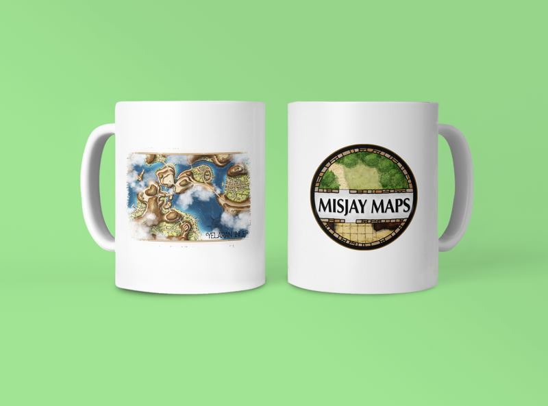 Yelaran Inlet Misjay Maps Coffee Mug 11oz/15oz