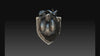 #26 Romulus and Remus The Supreme Dragon God Dragon Bust 3D Printed Miniature Primed Wholesale