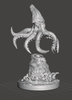 Konrad Kraken 3d Printed Miniature Legends of Calindria Primed