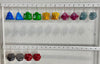 Amaranthine the Terror D10 Dragon Dice Earrings and Necklace Jewelry Set