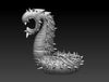 Mezcal the Purple Worm Legends of Calindria STL for 3D Printing