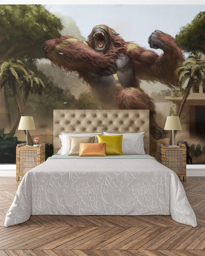 Alpha Blind Screamer Canvas Art