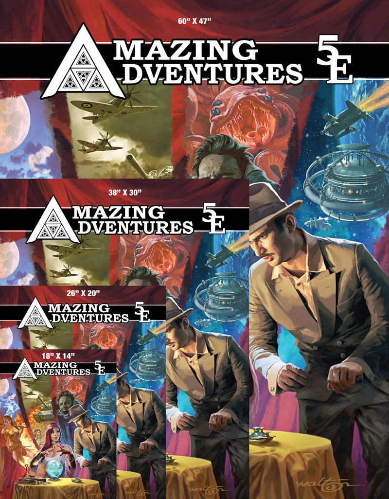 Amazing Adventures 5E Satine Phoenix Book Cover Canvas Print
