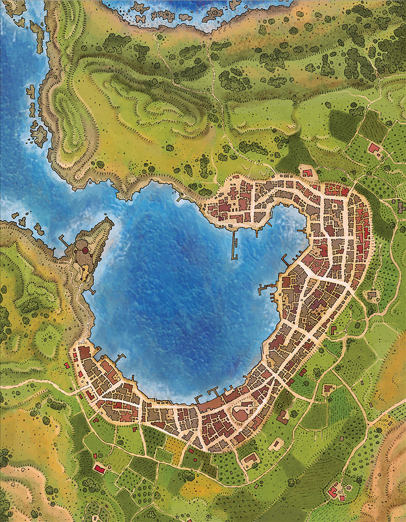 An Gearesdan Fantasy Map