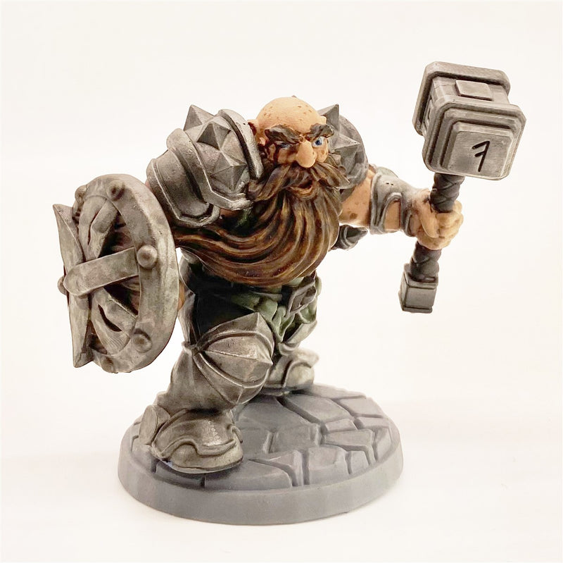 Ankral Tortek 3D Printed Miniature Legends of Calindria Primed