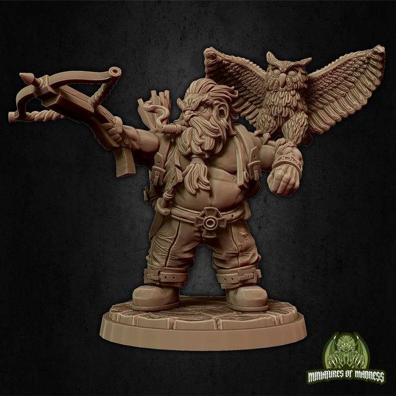 Big Holin Longlook 3D Printed Miniature Legends of Calindria Primed