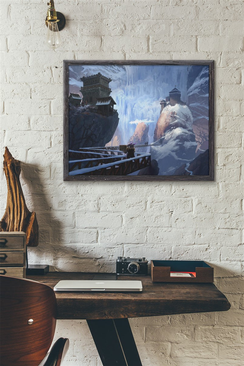 Bitterfall Canvas Art