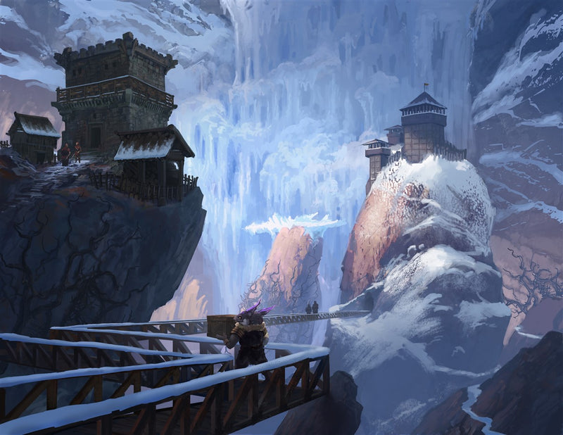 Bitterfall Canvas Art