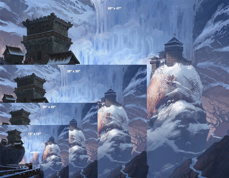 Bitterfall Canvas Art