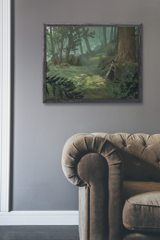 Bugbears Enviroment Canvas Art