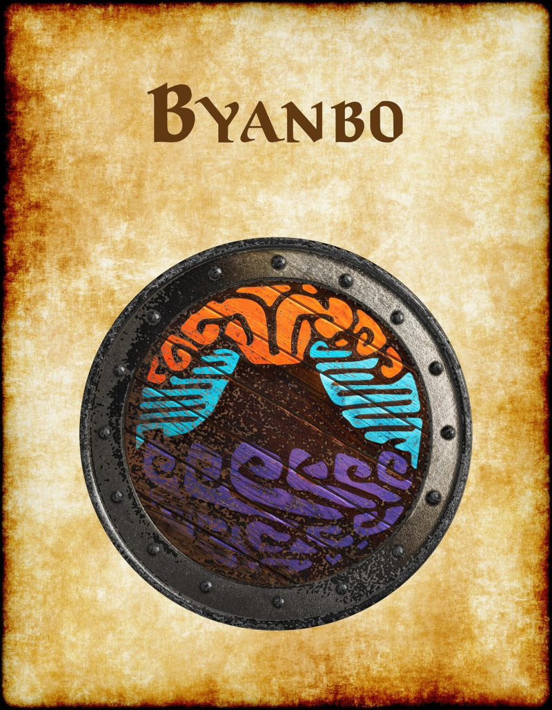 Byanbo Heraldry of Greyhawk Anna Meyer Cartography Canvas Art Print