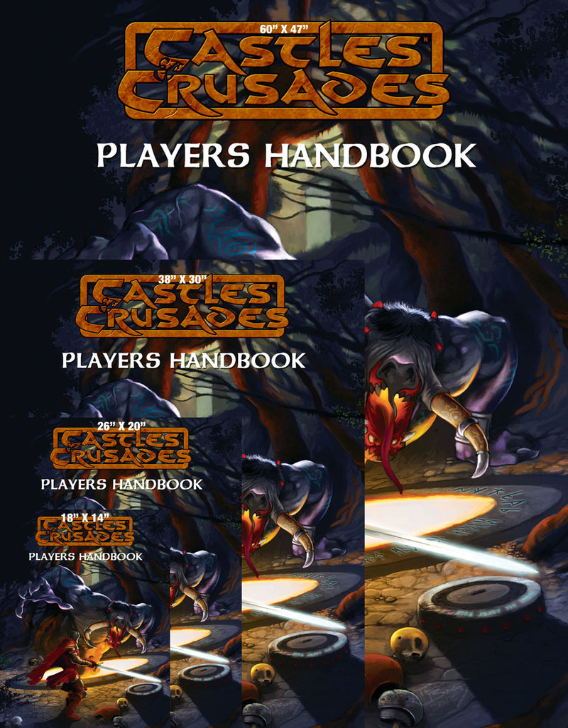 Castles & Crusades Players Handbook Cover Gallery Canvas Print