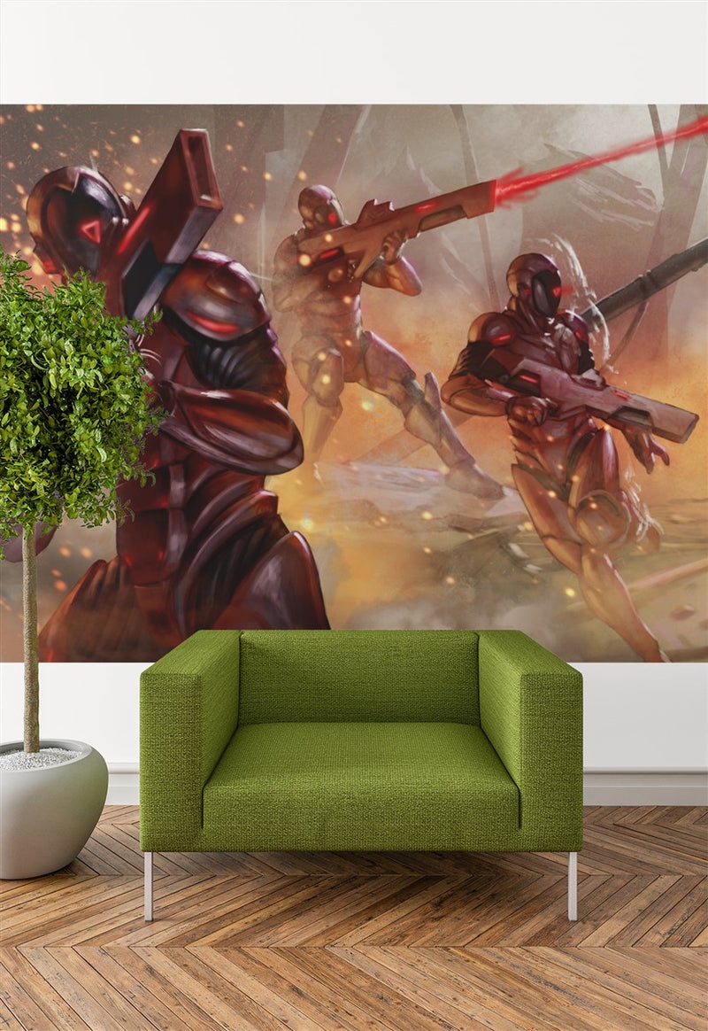 Chron Infantry Canvas Art